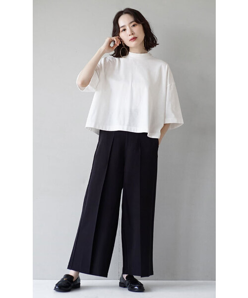 セール】セミワイド センタータックパンツ（その他パンツ）｜zootie