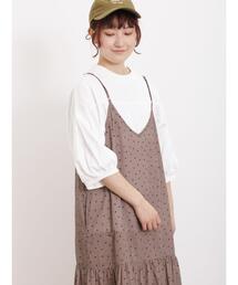 Samansa Mos2 | ステッチボリュームTシャツ(Tシャツ/カットソー)