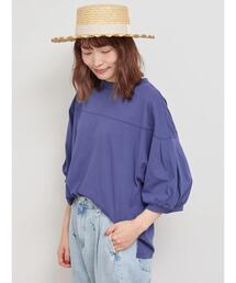 Samansa Mos2 | ステッチボリュームTシャツ(Tシャツ/カットソー)