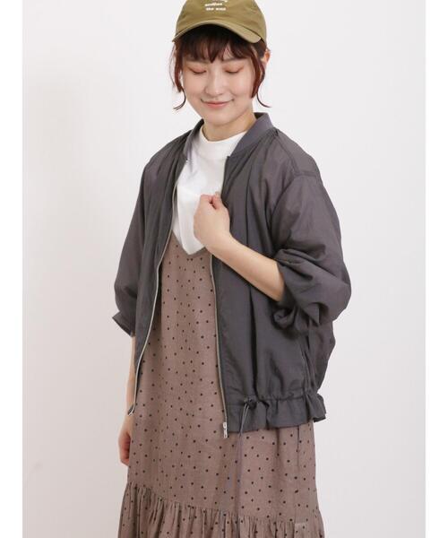 Samansa Mos2（サマンサ モスモス）の「ステッチボリュームTシャツ（Tシャツ/カットソー・レディース・オフホワイト/イエロー/ブルー/ブラック・F）」の18枚目の写真