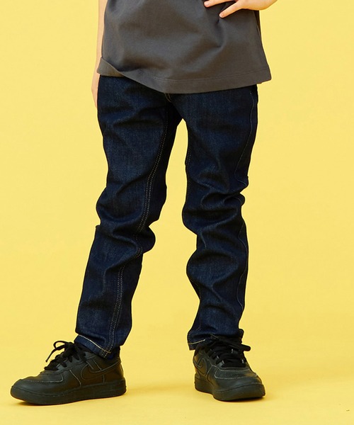 Lee(リー)の「Lee/リー【100cm-160㎝】ストレッチ/ストレートデニムパンツ/ストレッチパンツ/キッズデニムパンツ/新生活(デニムパンツ・キッズ・ライトインディゴブルー/ダークインディゴブルー/ブルー/インディゴブルー・140/150/160/100/110/120/130)」の11枚目の写真