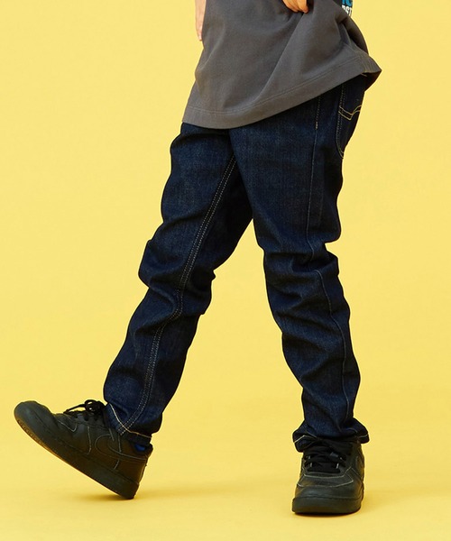 Lee(リー)の「Lee/リー【100cm-160㎝】ストレッチ/ストレートデニムパンツ/ストレッチパンツ/キッズデニムパンツ/新生活(デニムパンツ・キッズ・ライトインディゴブルー/ダークインディゴブルー/ブルー/インディゴブルー・140/150/160/100/110/120/130)」の14枚目の写真