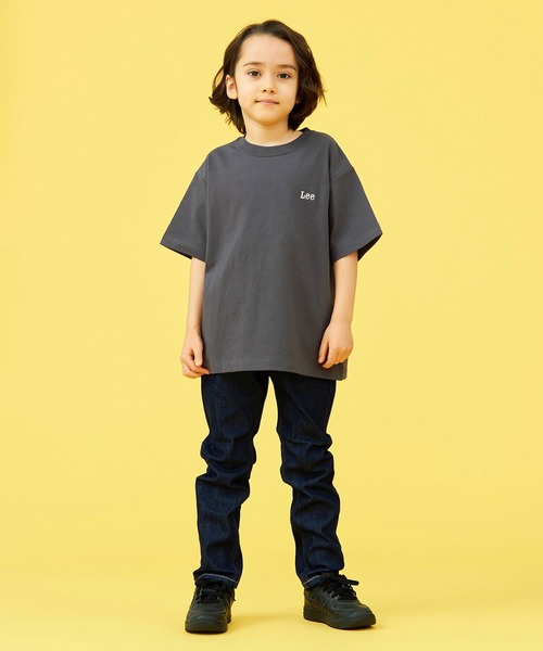 Lee(リー)の「Lee/リー【100cm-160㎝】ストレッチ/ストレートデニムパンツ/ストレッチパンツ/キッズデニムパンツ/新生活(デニムパンツ・キッズ・ライトインディゴブルー/ダークインディゴブルー/ブルー/インディゴブルー・140/150/160/100/110/120/130)」の21枚目の写真