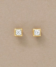 K18ホワイトサファイヤ セカンドピアス