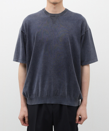 EDIFICE | ストーンウォッシュ ニットTシャツ(ニット/セーター)