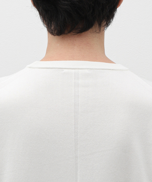 EDIFICE(エディフィス)の「ストーンウォッシュ ニットTシャツ(ニット/セーター・メンズ・ダークブルー/ホワイト系その他・LARGE/MEDIUM)」の7枚目の写真