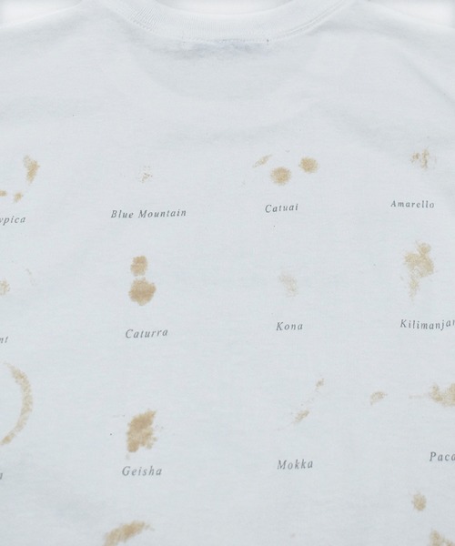 LABRAT（ラブラット）の「"Coffee Stain" Tee（Tシャツ/カットソー・メンズ・ホワイト・MEDIUM/LARGE/X-LARGE）」の5枚目の写真