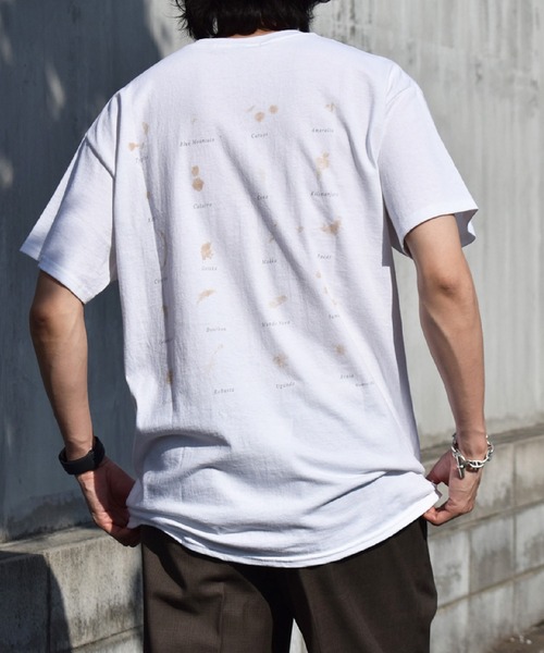 LABRAT（ラブラット）の「"Coffee Stain" Tee（Tシャツ/カットソー・メンズ・ホワイト・MEDIUM/LARGE/X-LARGE）」の8枚目の写真