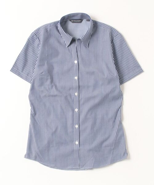 TOKYO SHIRTS(トウキョウシャツ)の「形態安定ノーアイロン スキッパー 半袖ビジネスワイシャツ(ビジネスシャツ・レディース・ネイビー・L/XL/LL/S/M)」の6枚目の写真