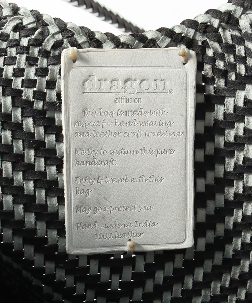Dragon Diffusion(ドラゴンディフュージョン)の「DRAGON DIFFUSION (ドラゴン ディフュージョン) MINGA TOTE 3-COLOR 8149/3(ショルダーバッグ・メンズ・ブラック系その他・FREE)」の9枚目の写真