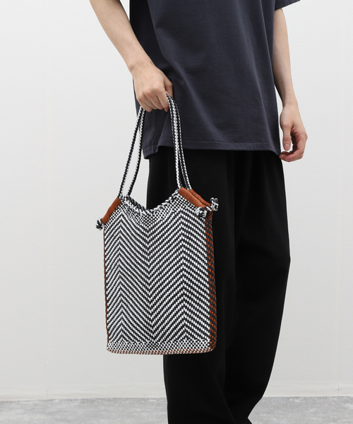 Dragon Diffusion(ドラゴンディフュージョン)の「DRAGON DIFFUSION (ドラゴン ディフュージョン) MINGA TOTE 3-COLOR 8149/3(ショルダーバッグ・メンズ・ブラック系その他・FREE)」の12枚目の写真