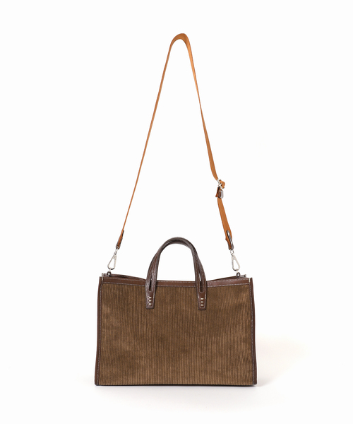 A VACATION CLUB BAG (Dk.Brown)トートバック A VACATION/ア ヴァケーション】BREAD M DK.BROWN：トートバッグ