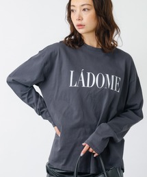 別注【MICA&DEAL /マイカアンドディール】LADOME プリントロンT / 長袖Tシャツ / ロゴT