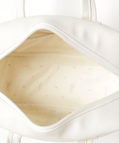 adidas（アディダス）の「スリーストライプス ラウンドボストン【adidas Golf/アディダスゴルフ】（ハンドバッグ・レディース・ホワイト×グリーン/グリーン/ブラック×ホワイト・FREE）」の7枚目の写真