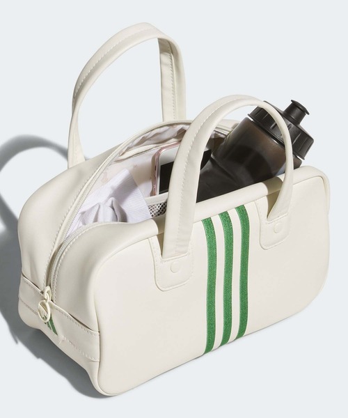 【ADIDAS】スリーストライプス ラウンドボストン ☆大人気☆ adidas(アディダス)の「スリーストライプス ラウンドボストン