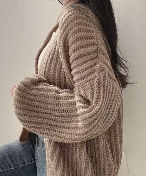 新品✨mina rikkaニットボレロ 新品✨mina rikkaニットボレロ リボンオフショルニット | レディース