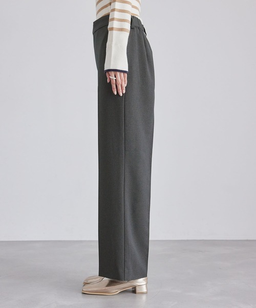 ROPE' PICNIC（ロペピクニック）の「ラップベルトパンツ/セットアップ対応・リンクコーデ（その他パンツ・レディース・ベージュ/チャコールグレー・38/36）」の20枚目の写真