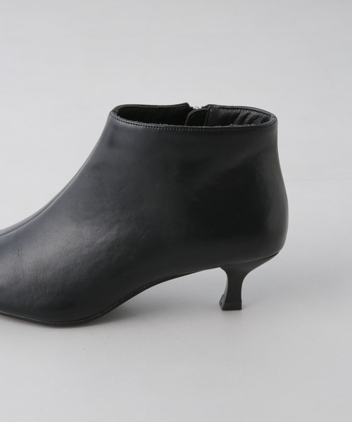 NANO universe（ナノユニバース）の「ポインテッドショートブーツ（ブーツ・レディース・ブラック/ベージュ・36/38/37）」の7枚目の写真