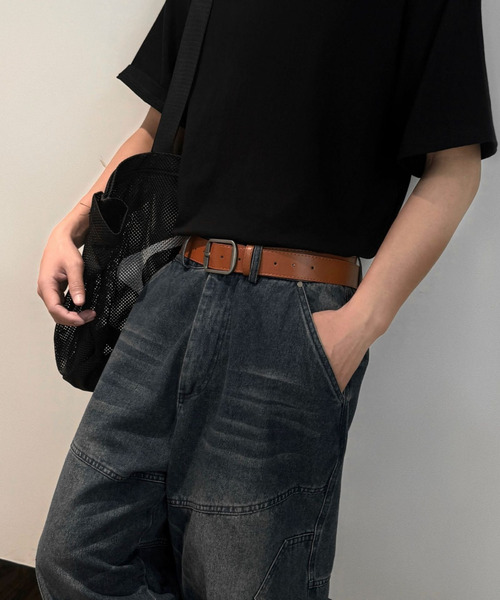 SILVER BULLET（シルバーバレット）の「『SBLTR』ユニセックス シンプルベルト（ベルト・メンズ・ブラック/ブラウン/ダークブラウン/ホワイト・FREE）」の11枚目の写真