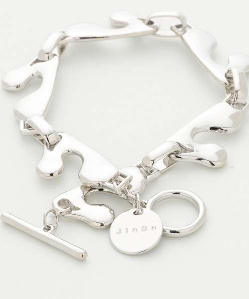 Jieda(ジエダ)の「J BRACELET(ブレスレット・メンズ・シルバー・FREE)」の3枚目の写真