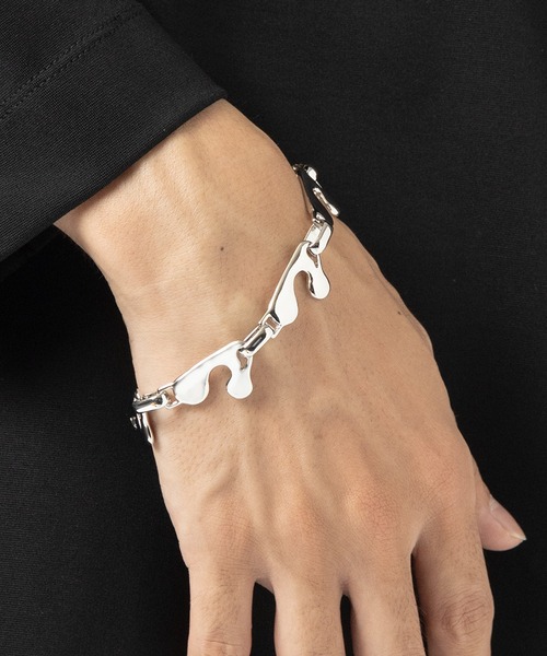 Jieda(ジエダ)の「J BRACELET(ブレスレット・メンズ・シルバー・FREE)」の4枚目の写真