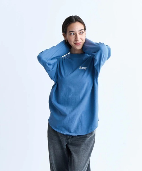 ROXY(ロキシー)の「SUN SURF N SEA/ロキシーラウンドヘム長袖ロンT(Tシャツ/カットソー・レディース・ブラック/ホワイト/ベージュ・LARGE/MEDIUM/SMALL)」の8枚目の写真