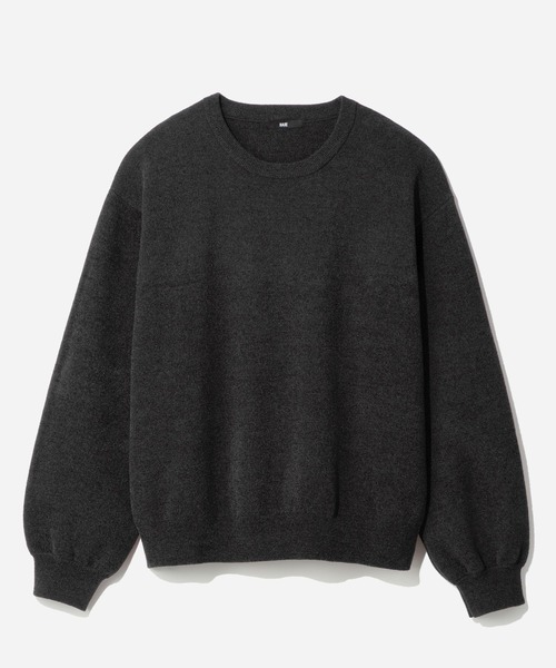 HARE(ハレ)の「シルキーSOFTモールニットプルオーバー(HARE)(ニット/セーター・メンズ・ブラック/グレー/レッド・SMALL/MEDIUM)」の15枚目の写真