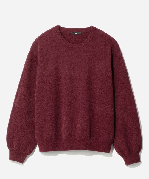 HARE(ハレ)の「シルキーSOFTモールニットプルオーバー(HARE)(ニット/セーター・メンズ・ブラック/グレー/レッド・SMALL/MEDIUM)」の13枚目の写真