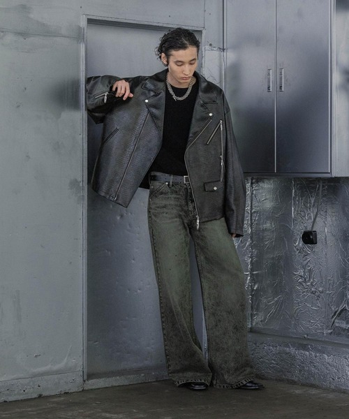 HARE(ハレ)の「シルキーSOFTモールニットプルオーバー(HARE)(ニット/セーター・メンズ・ブラック/グレー/レッド・SMALL/MEDIUM)」の11枚目の写真