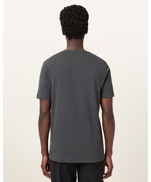ALLSAINTS(オールセインツ)の「BRACE BRUSHED COTTON CREW NECK T-SHIRT | BRACE ブラッシュ コットン クルーネック Tシャツ(Tシャツ/カットソー・メンズ・グレー系その他・XS/S/M/L/XL)」の10枚目の写真
