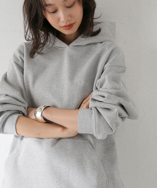 セール】【Dime/ダイム】 CLASSIC SMALL LOGO HOODIE：裏起毛