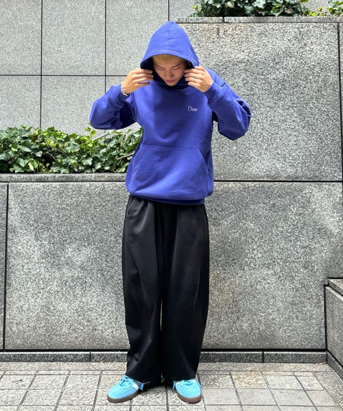 DIME　裏起毛パーカー【希少デザイン】 セール】【Dime/ダイム】 CLASSIC SMALL LOGO HOODIE：裏起毛