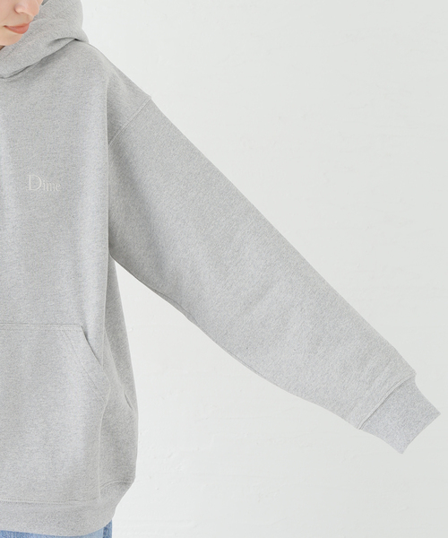 セール】【Dime/ダイム】 CLASSIC SMALL LOGO HOODIE：裏起毛パーカー