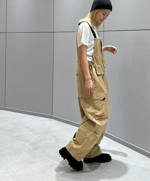 CANAL JEAN(キャナルジーン)の「choice_cnl/KNUT SORD ポケットサロペット(サロペット/オーバーオール・レディース・アイボリー/ベージュ・MEDIUM/LARGE)」の7枚目の写真
