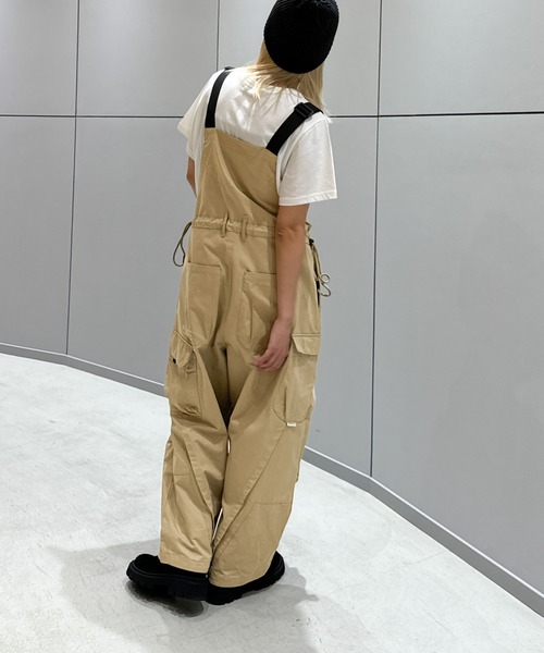 CANAL JEAN(キャナルジーン)の「choice_cnl/KNUT SORD ポケットサロペット(サロペット/オーバーオール・レディース・アイボリー/ベージュ・MEDIUM/LARGE)」の10枚目の写真