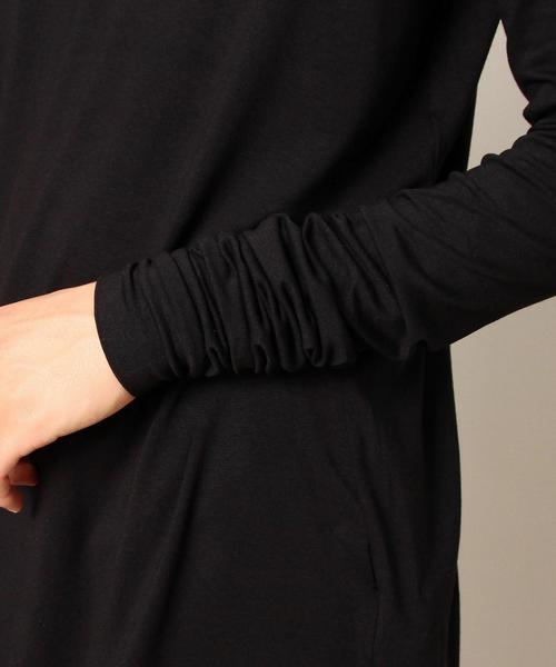 ADYN（エーディーワイエヌ）の「＜ADYN＞ ESSENTIAL LSL TEE/Tシャツ◆（Tシャツ/カットソー・メンズ・ホワイト/ブラック・SMALL/MEDIUM）」の6枚目の写真