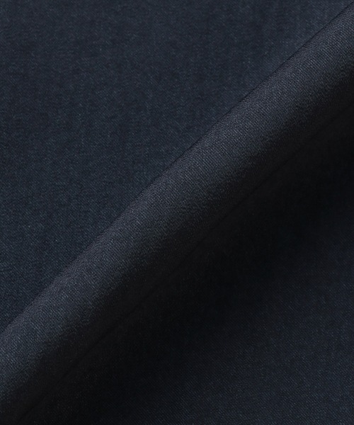 TOKYO SHIRTS（トウキョウシャツ）の「ビンテージデシン生地 バンドカラー長袖ブラウス（シャツ/ブラウス・レディース・ネイビー/パープル・L/M）」の6枚目の写真