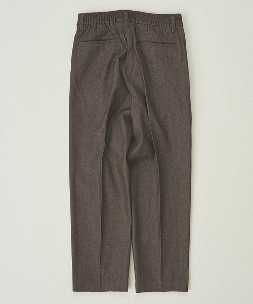 417 EDIFICE（フォーワンセブンエディフィス）の「2タック ワイドデニム（デニムパンツ・メンズ・ブラック/ネイビー/ブラウン・MEDIUM/LARGE/SMALL）」の16枚目の写真