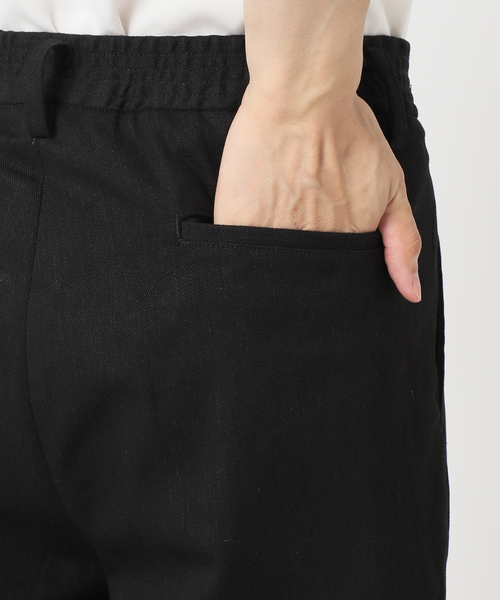 417 EDIFICE（フォーワンセブンエディフィス）の「2タック ワイドデニム（デニムパンツ・メンズ・ブラック/ネイビー/ブラウン・MEDIUM/LARGE/SMALL）」の5枚目の写真