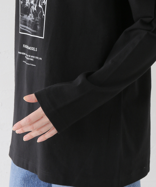 La TOTALITE(ラトータリテ)の「【GOOD ROCK SPEED/グッドロックスピード】 LIFE FRENCH ロンT(Tシャツ/カットソー・レディース・ブラック・FREE)」の11枚目の写真
