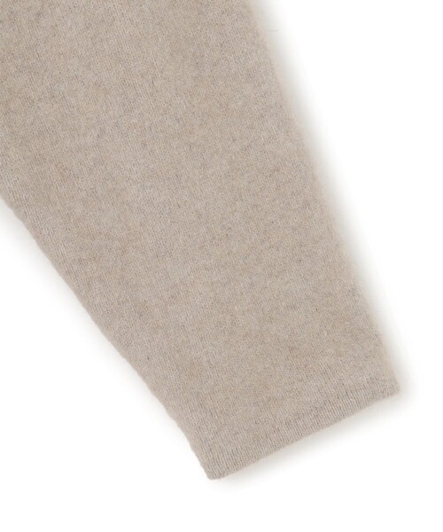 新品未使用✨23区 ライトグレー ウールカーディガンCLASSY掲載 CLASSY．11月号掲載／洗える】ラクーンブレンドダブルフェイス