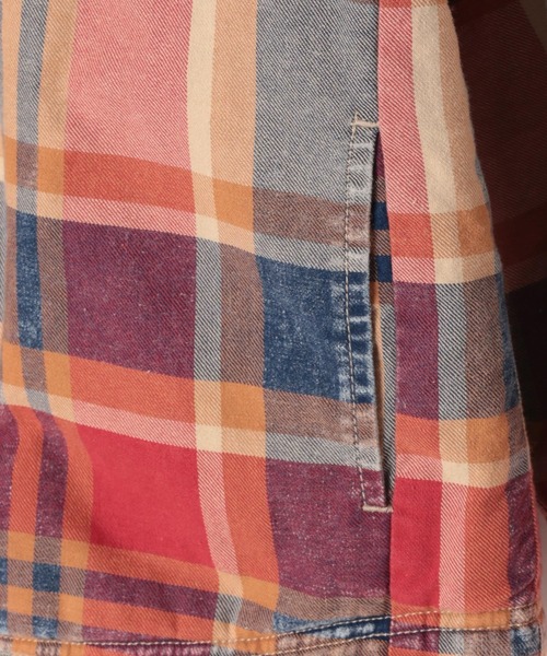 BAYFLOW（ベイフロー）の「[リバーシブル] レトロチェックボアジャケット(KIDS)（ブルゾン・キッズ・オフホワイト/レッド・140cm/130cm/120cm/110cm/150cm）」の16枚目の写真