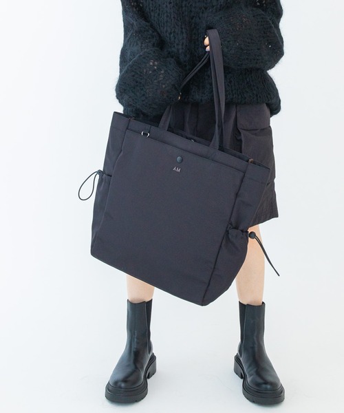 ACCOMMODE(アコモデ)の「ホビーポケットトートバッグ 推し活バッグ(トートバッグ・レディース・マスタード/ワインレッド/ブラック/ブルー/ダークグリーン・FREE)」の16枚目の写真