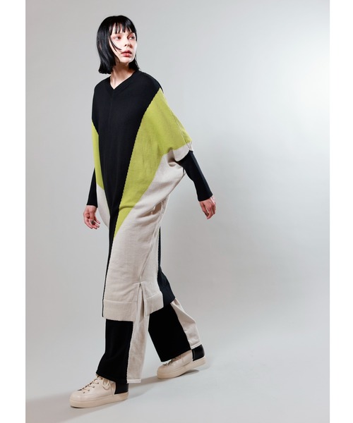 OSMOSIS（オズモーシス）の「2WAY配色ニットパンツ（その他パンツ・レディース・ブラウン/ブラック/グレー・ONE SIZE）」の20枚目の写真