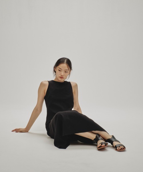 TODAYFUL（トゥデイフル）の「Flat Belt Sandals（サンダル・レディース・キナリ/ブラック・36inch/37inch/38inch）」の6枚目の写真