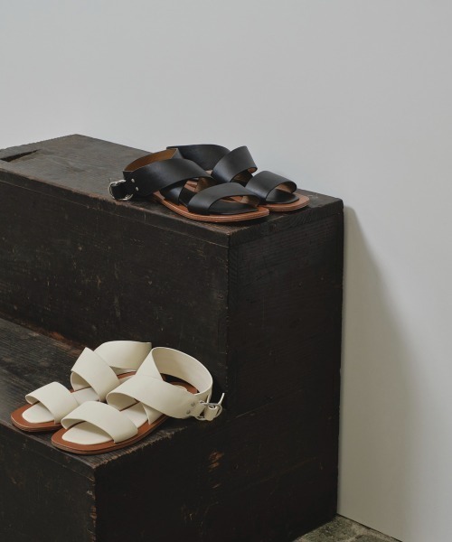 TODAYFUL（トゥデイフル）の「Flat Belt Sandals（サンダル・レディース・キナリ/ブラック・36inch/37inch/38inch）」の9枚目の写真