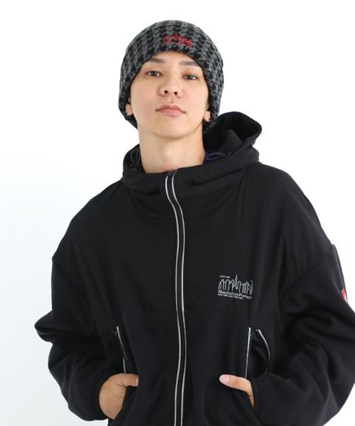 Manhattan Portage/マンハッタンポーテージ ビーニー JACQUAR PATTERN