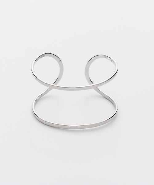 ciite'（シーテ）の「ダブルラインバングル（バングル/リストバンド・レディース・シルバー/ゴールド・FREE）」の6枚目の写真