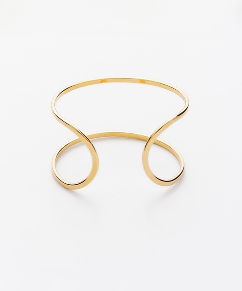 ciite'（シーテ）の「ダブルラインバングル（バングル/リストバンド・レディース・シルバー/ゴールド・FREE）」の3枚目の写真