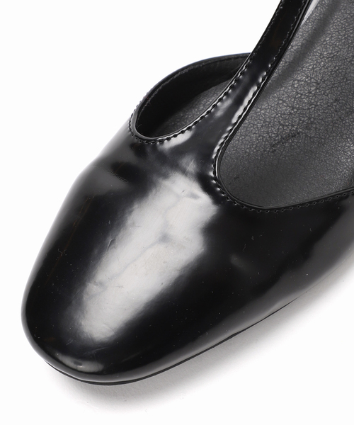 B.C STOCK（ベーセーストック）の「パテントTストラップヒール（パンプス・レディース・ブラック/ブラウン・SMALL/MEDIUM/LARGE）」の19枚目の写真